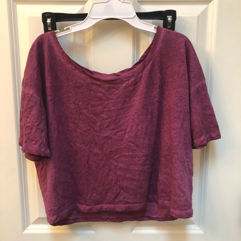 Junior Purple Crop Top